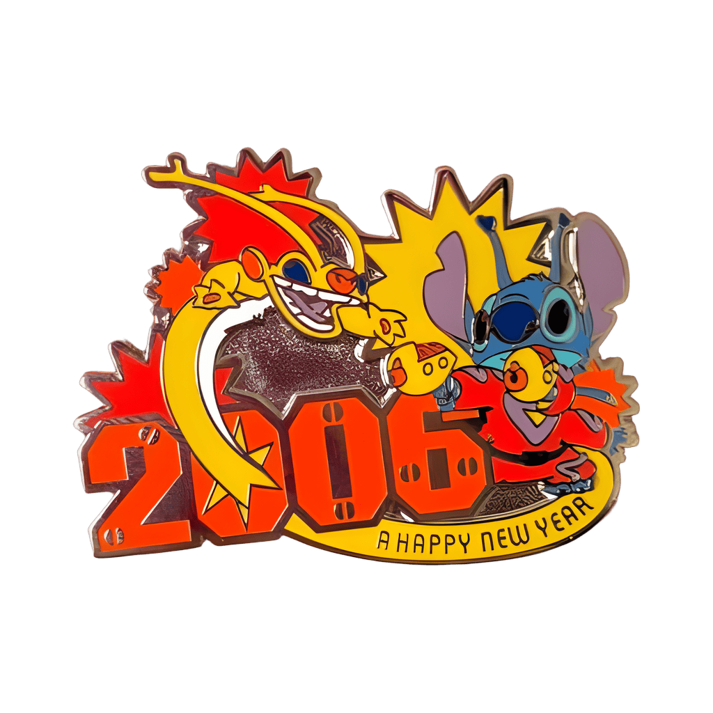 Stitch and Sparky Disney pin