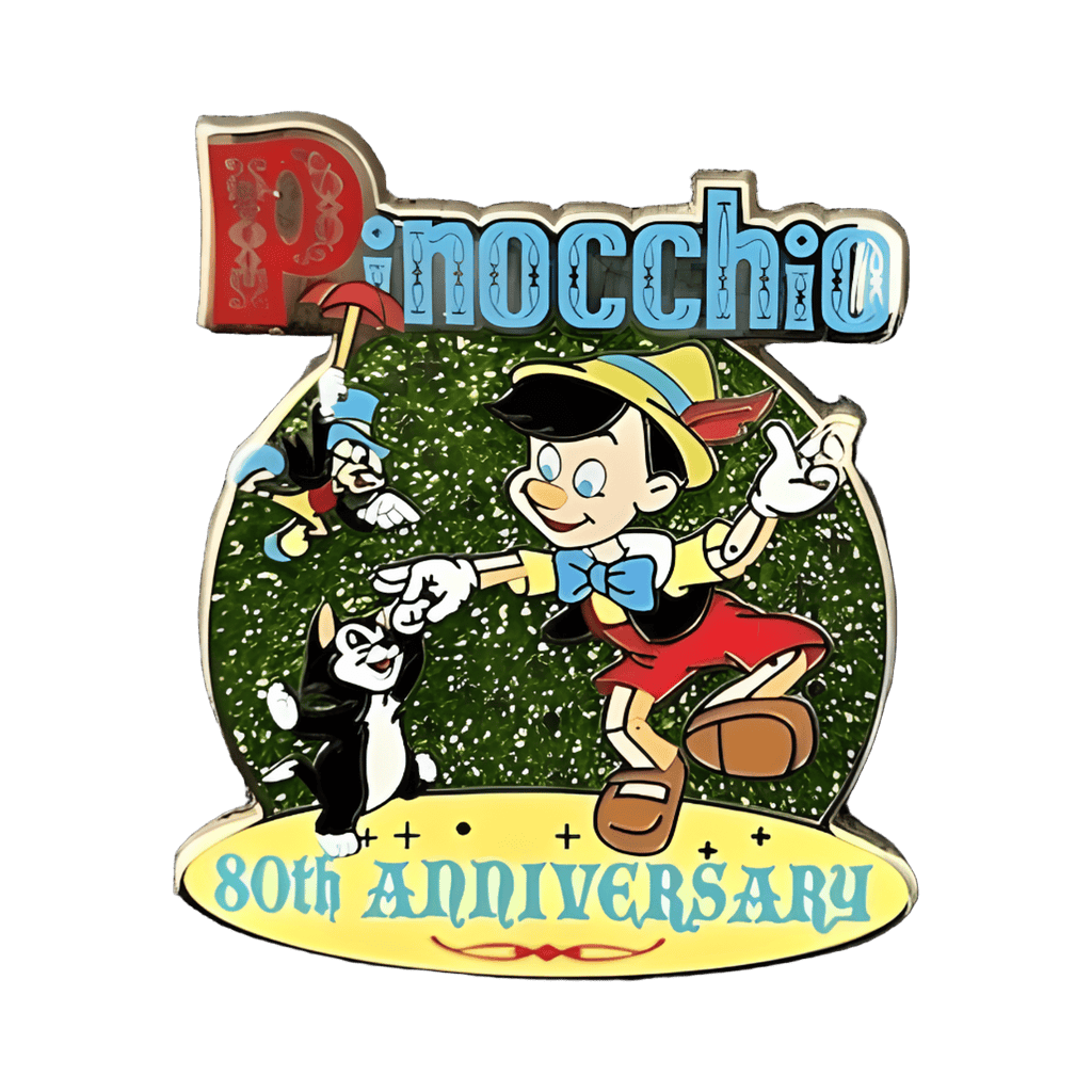 Pinocchio 80th Anniversary Disney pin