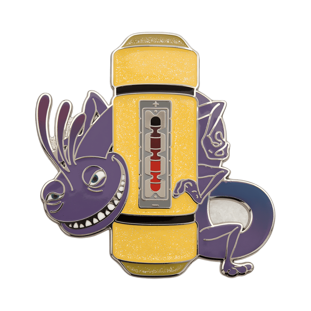 Randall with Scream Canister Disney pin