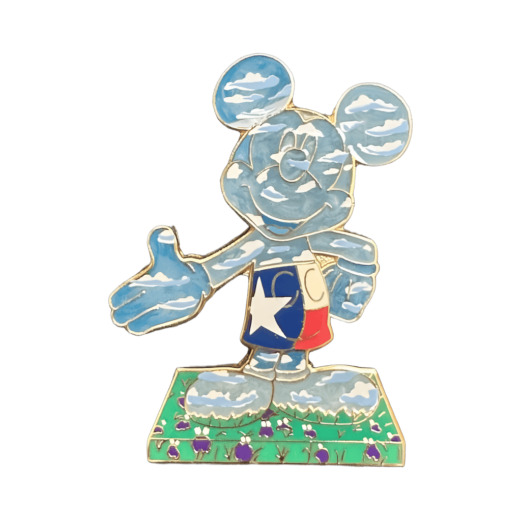 Lone Star Mickey Disney pin