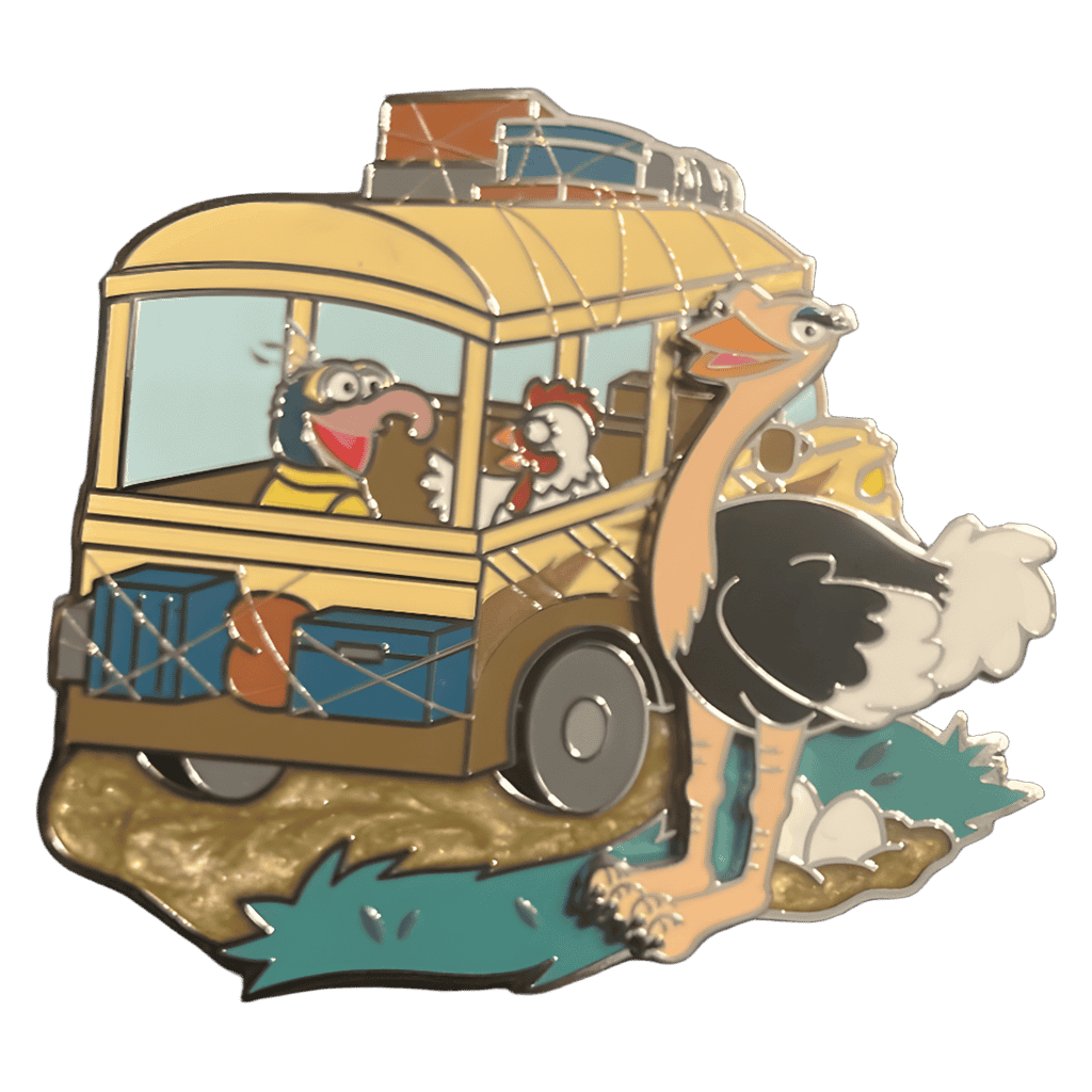 Gonza and Camilla on Kilimanjaro Safari Disney pin