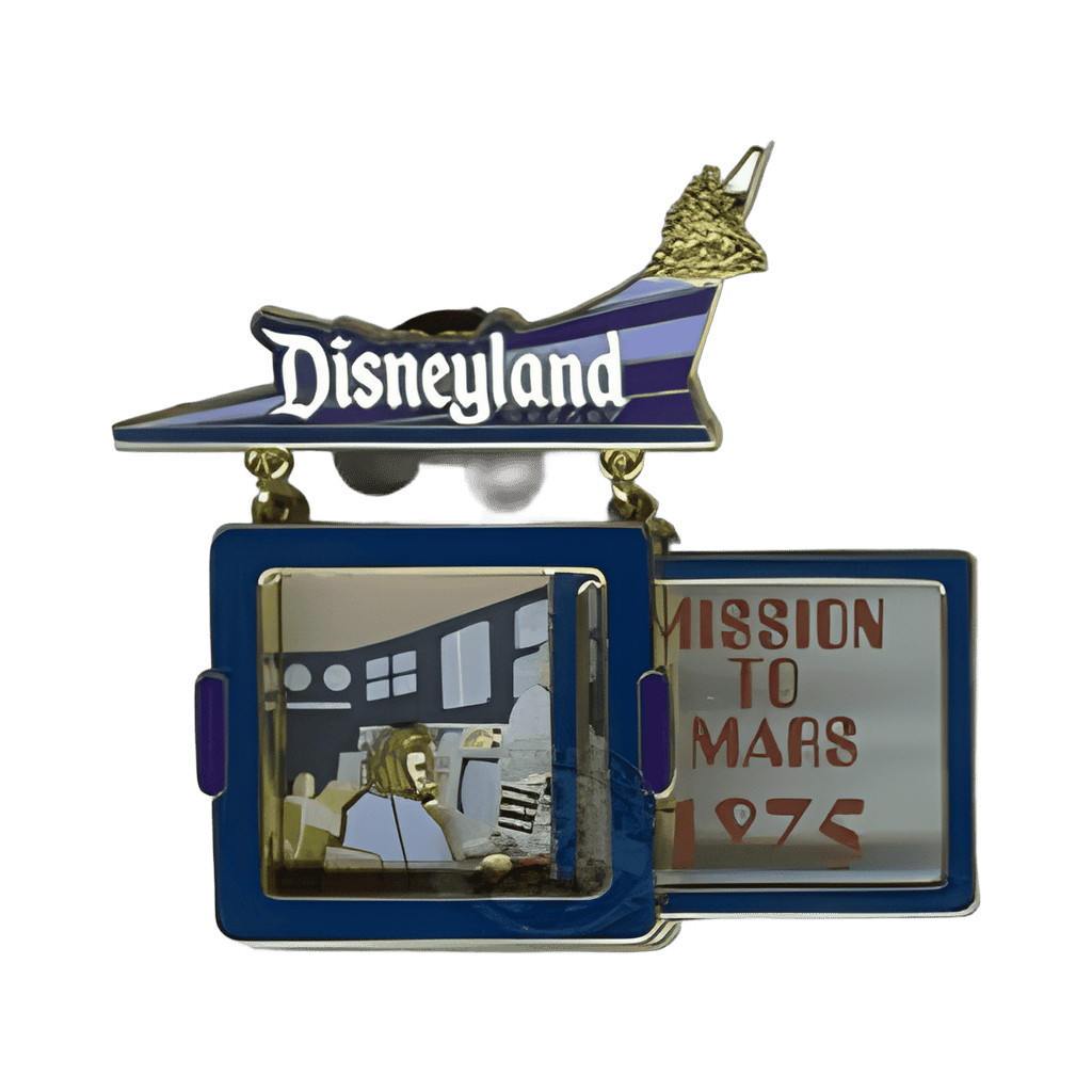 1975 - Mission to Mars Blasts Off Disney pin