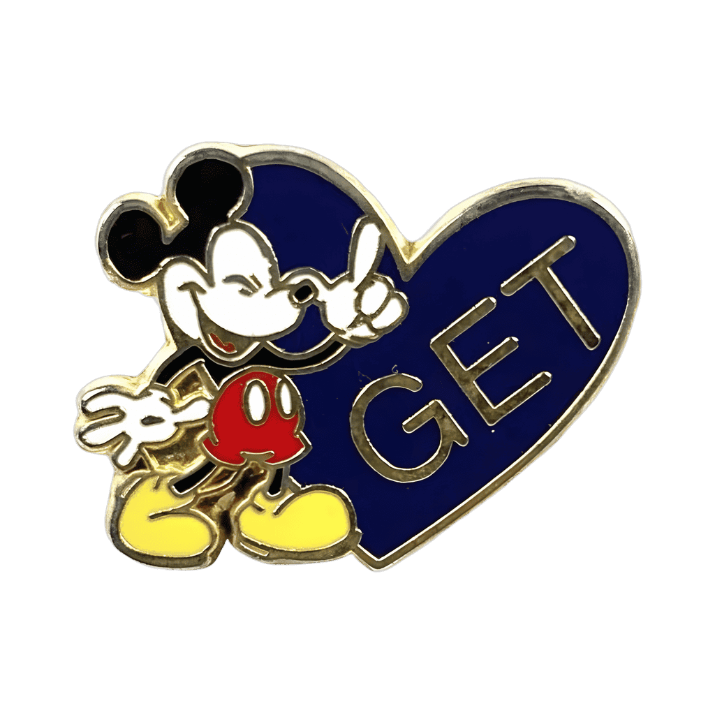 GET Heart Pin Set 2003 - Mickey Mouse Disney pin