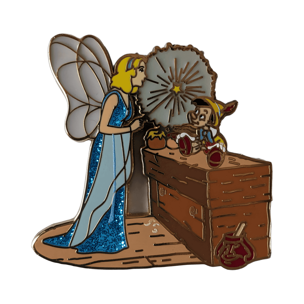 Blue Fairy with Pinocchio Disney pin