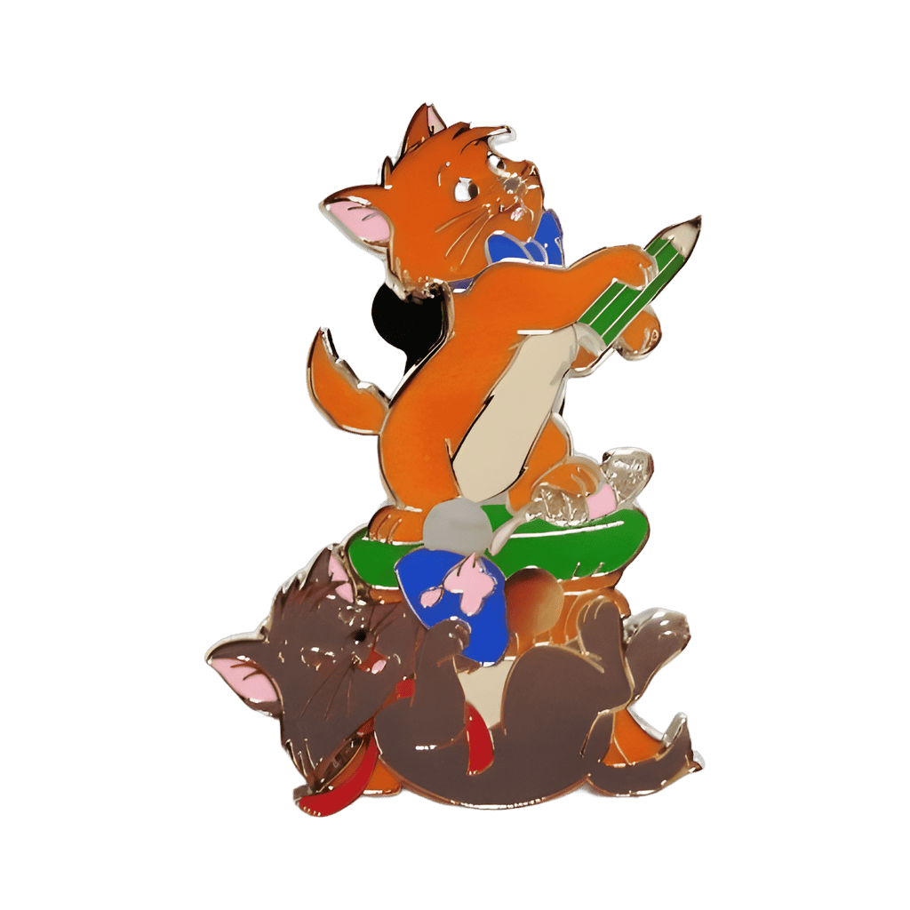 Toulouse & Berlioz Disney pin