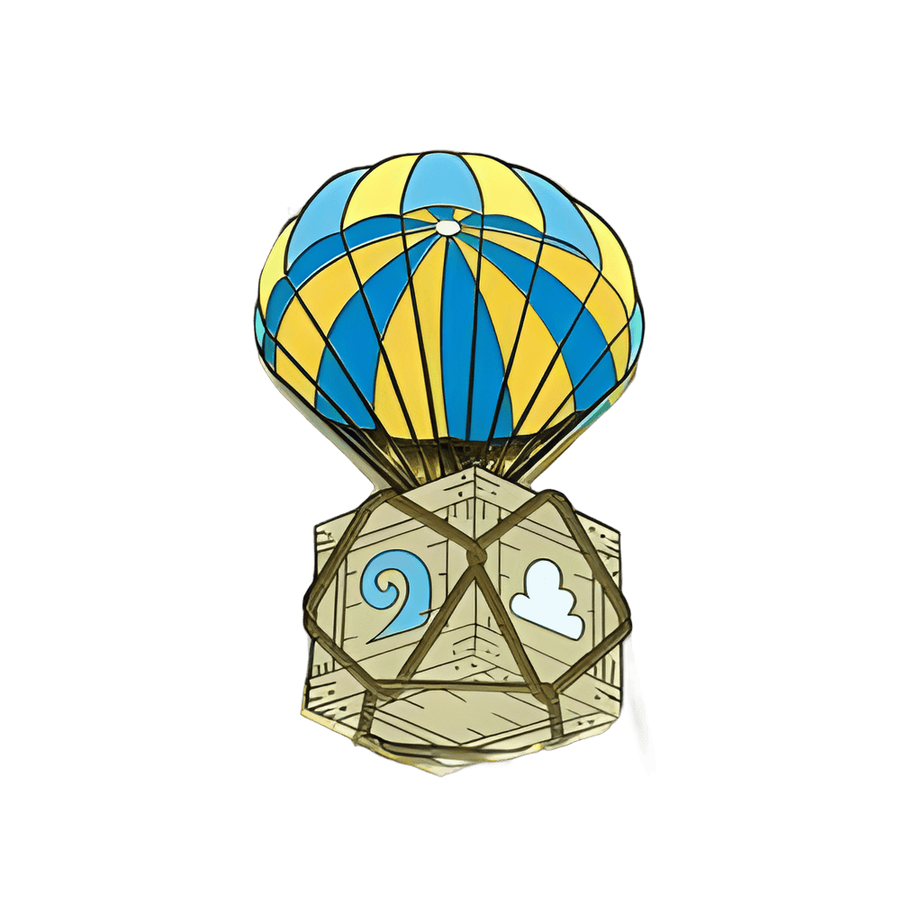Wooden Crate Disney pin