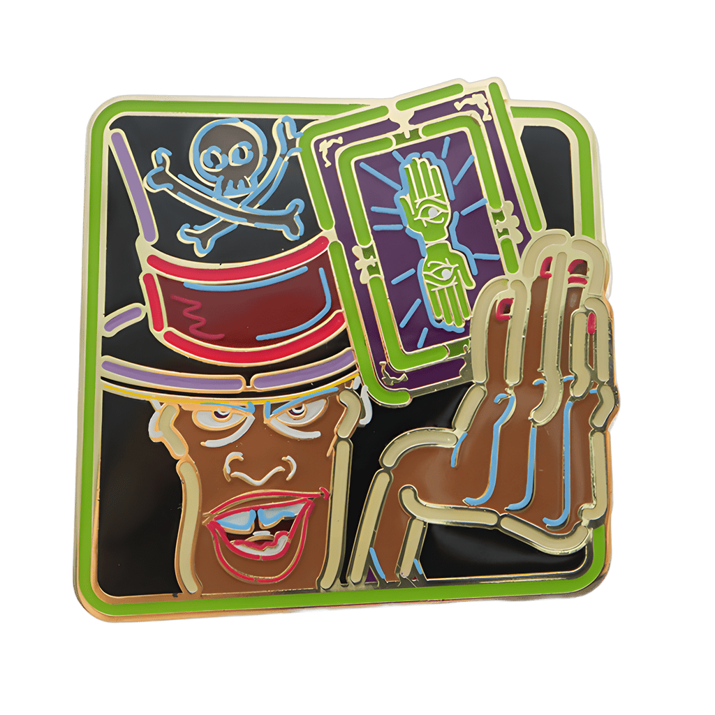 Dr. Facilier Glow in the Dark Disney pin