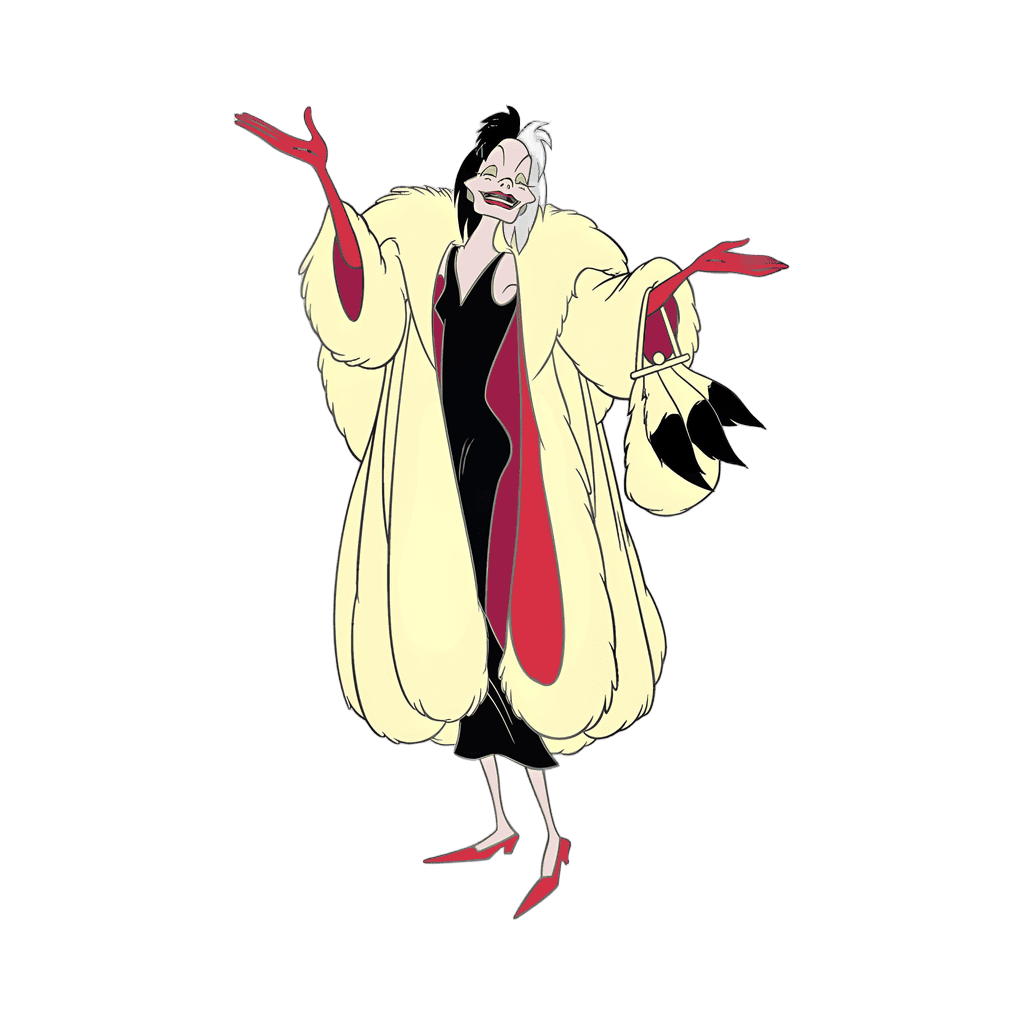 Cruella De Vil Disney pin