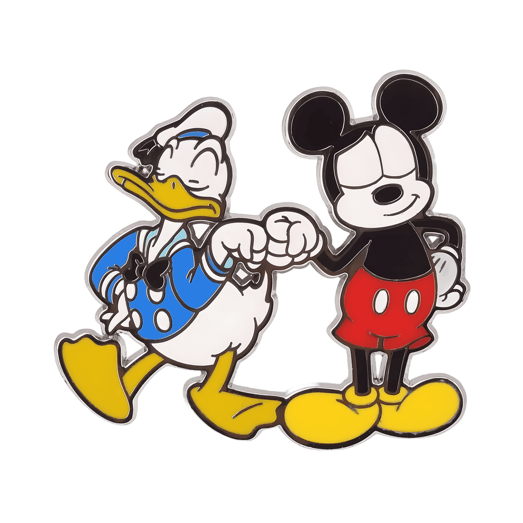 Fist Bump / Donald Duck and Mickey Mouse Disney pin