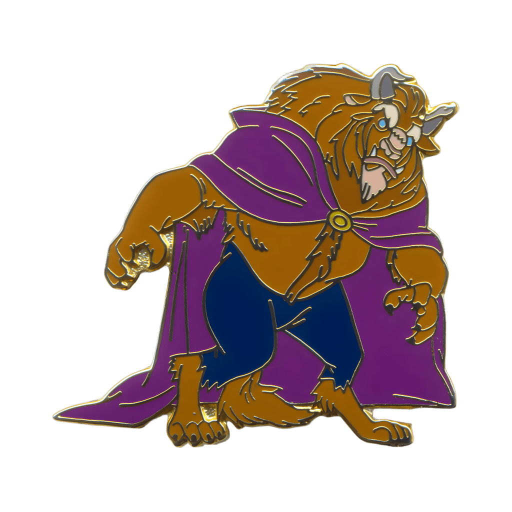Beast Wearing his Purple Cape Disney pin
