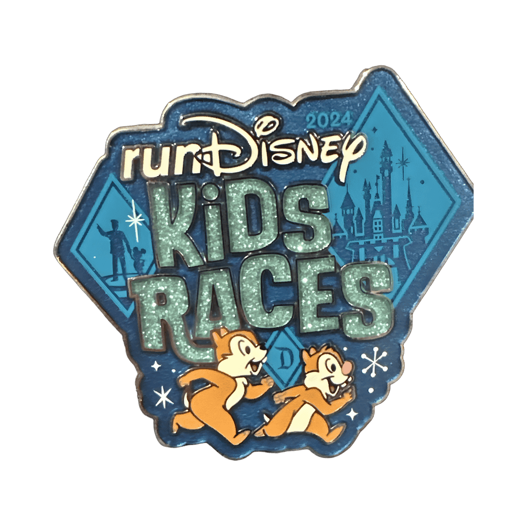 Kids races 2024 Disney pin