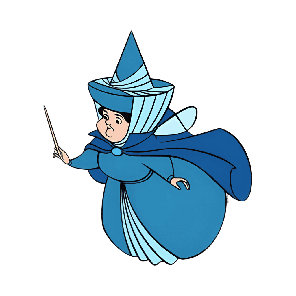 Sleeping Beauty in the Forest Boxed Set - Merryweather Flying Left Disney pin
