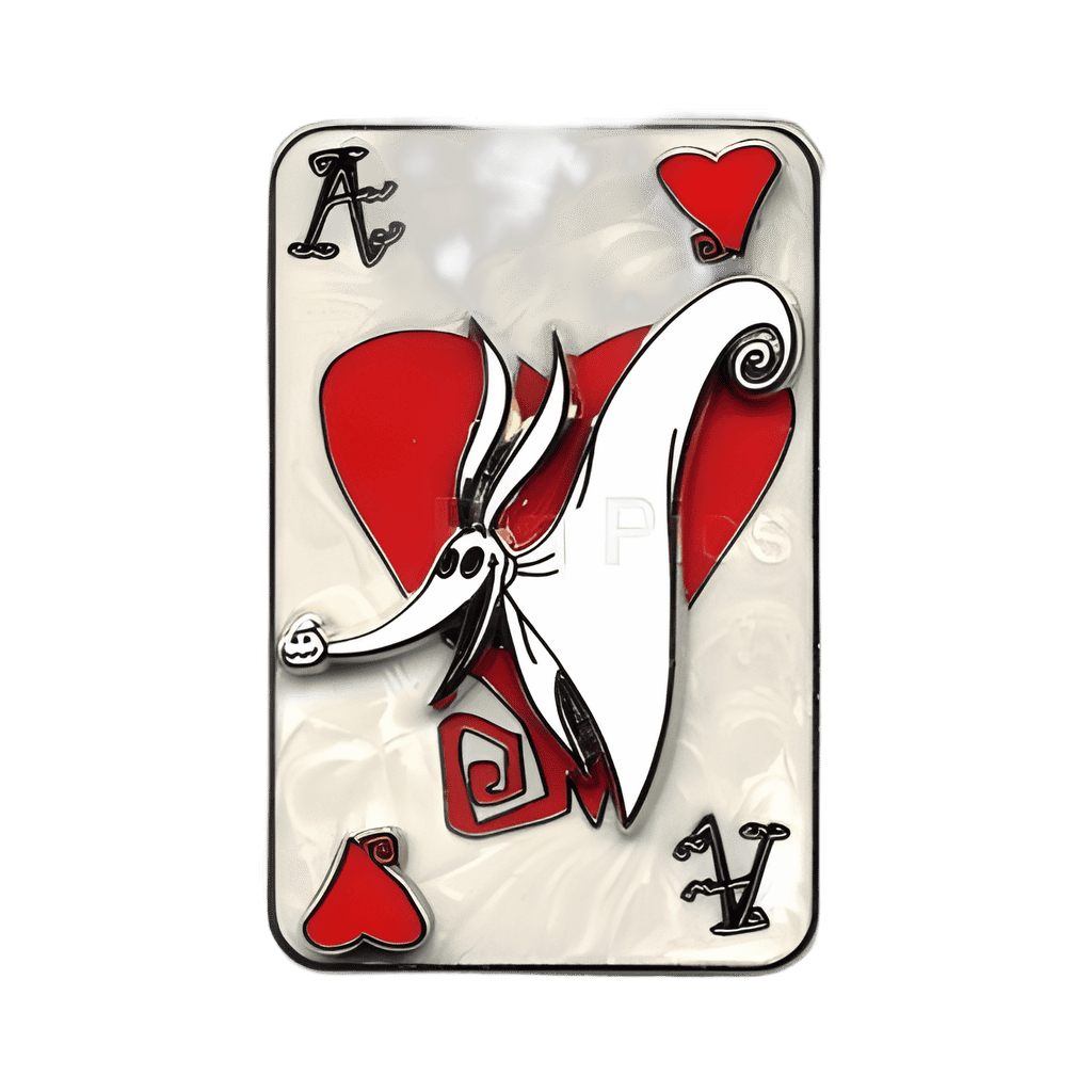 Playing Cards - Ace of Hearts - Zero Disney pin