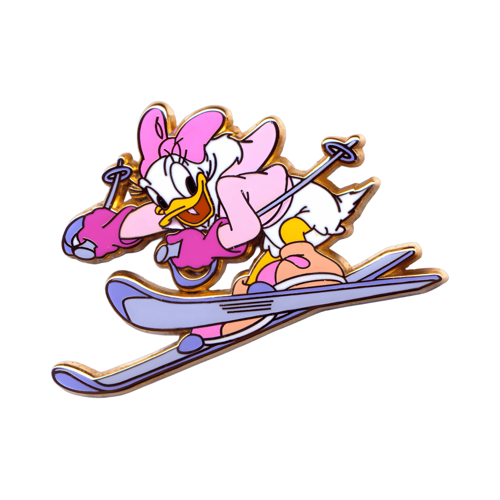 Daisy Duck Skiing Disney pin