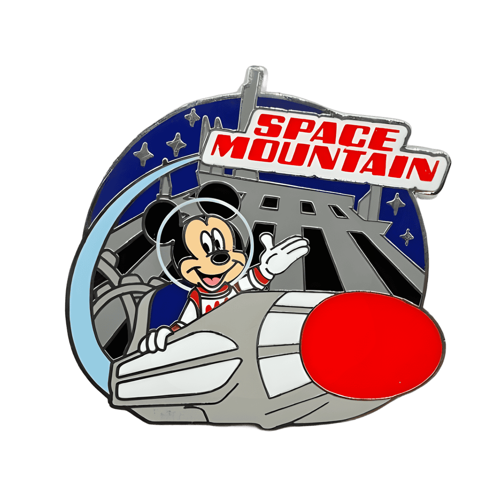 Mickey Mouse Space Mountain Disney pin