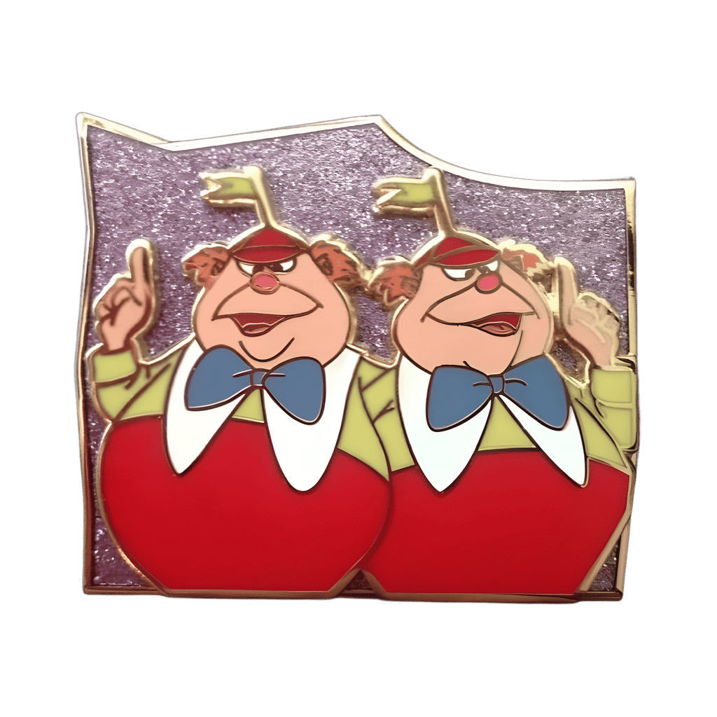Tweedle Dee and Tweedle Dum Disney pin