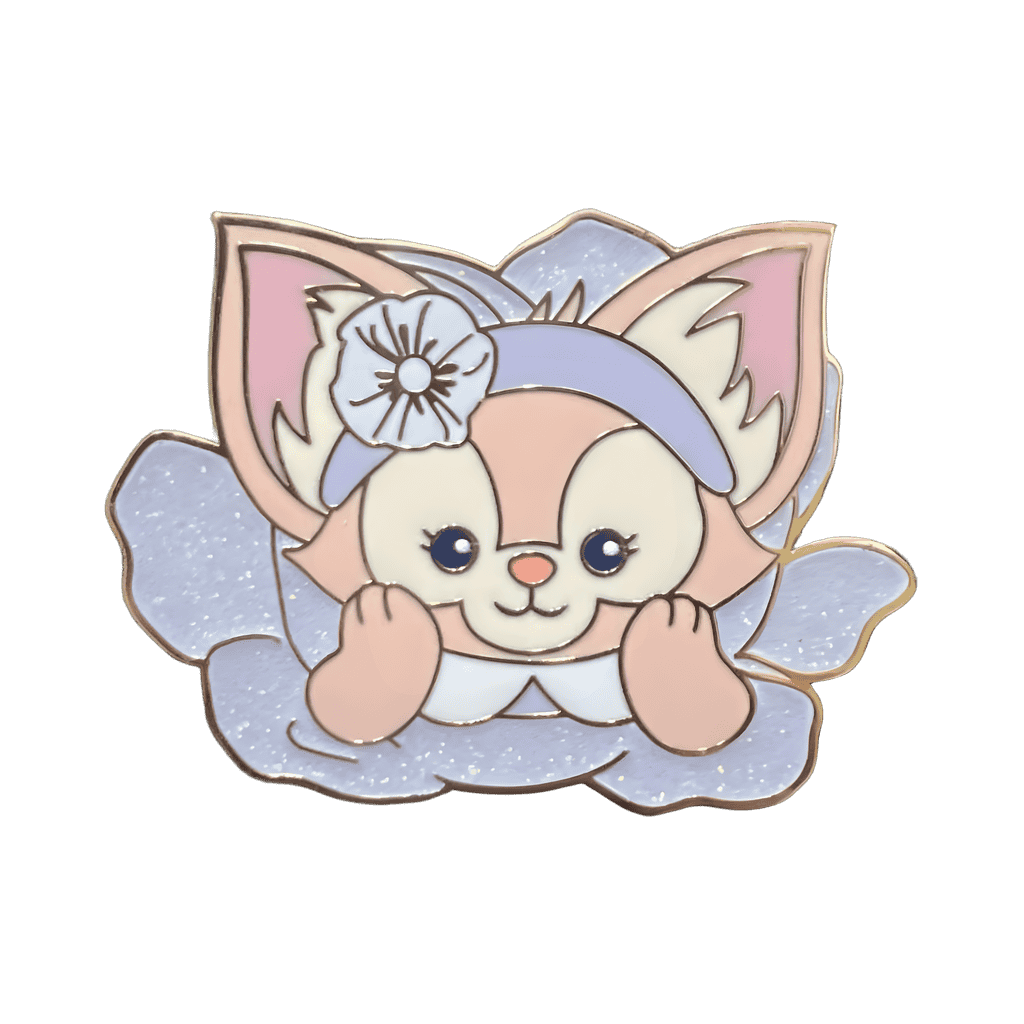 LinaBell in lilac flower Disney pin