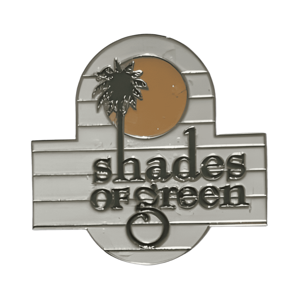 White Shades of Green Logo Disney pin