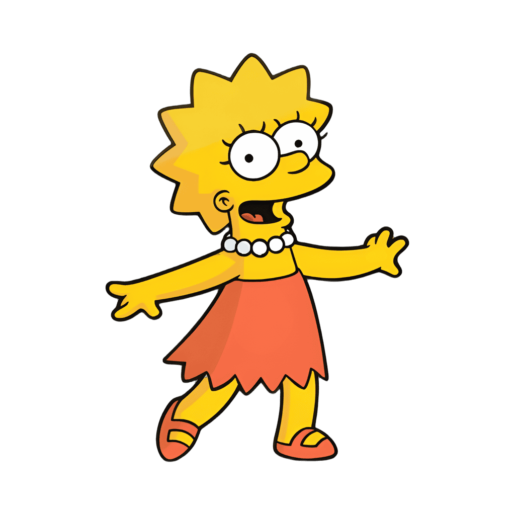 Lisa Simpson (761) Disney pin