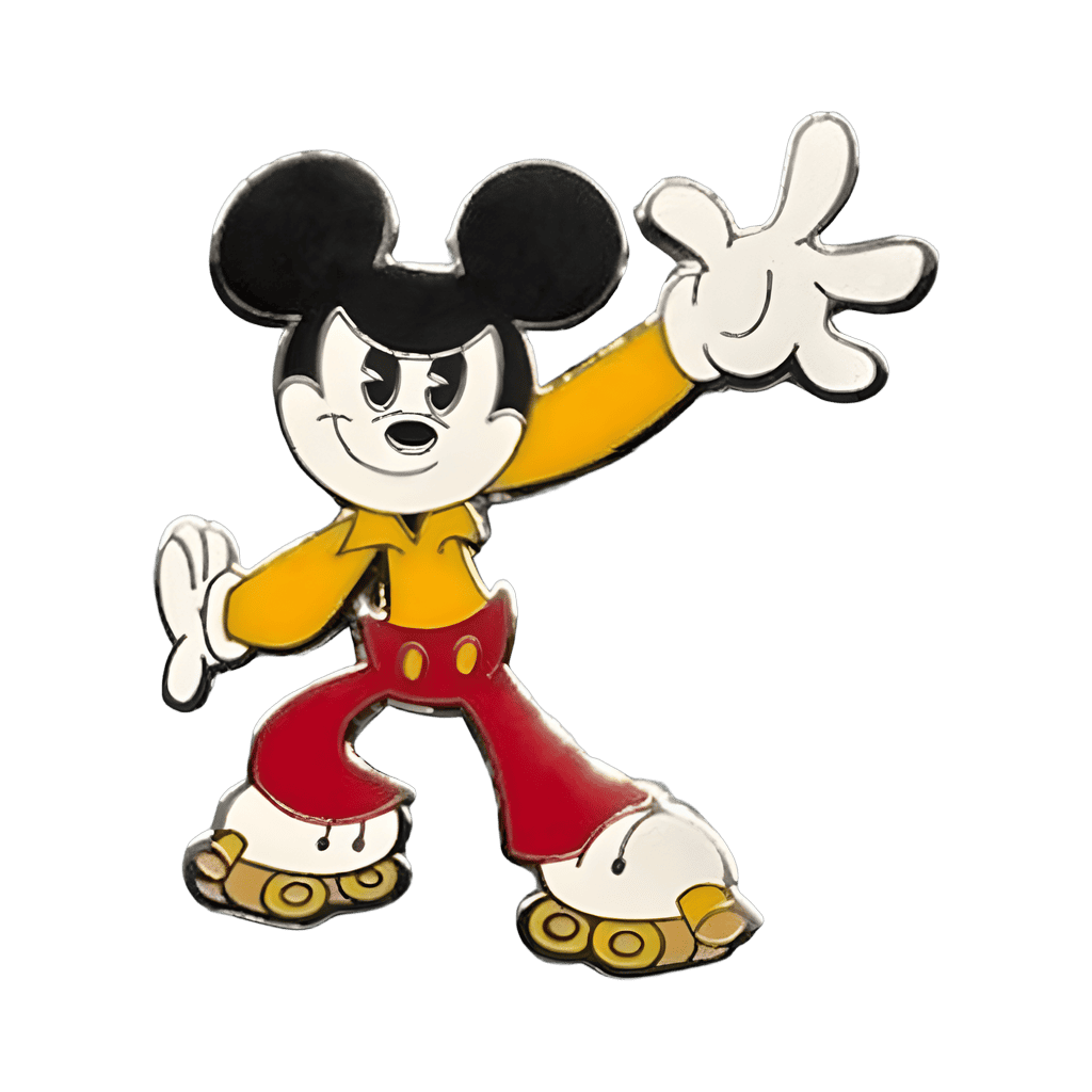 "Keep On Rollin'" Roller Skates Mickey Disney pin