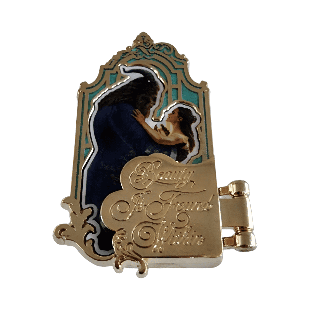 Beauty is Found Within Hinge Disney pin