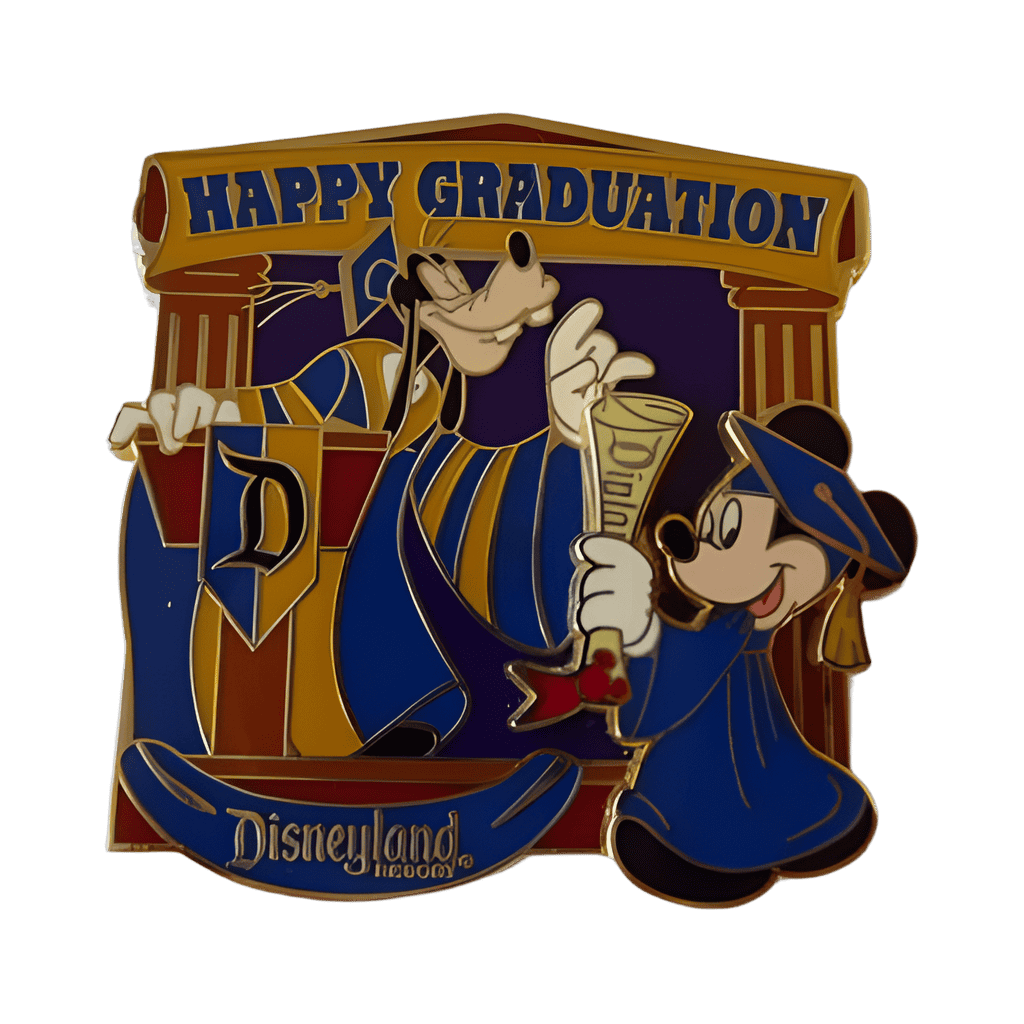 Mickey and Goofy Graduation 2008 Disney pin