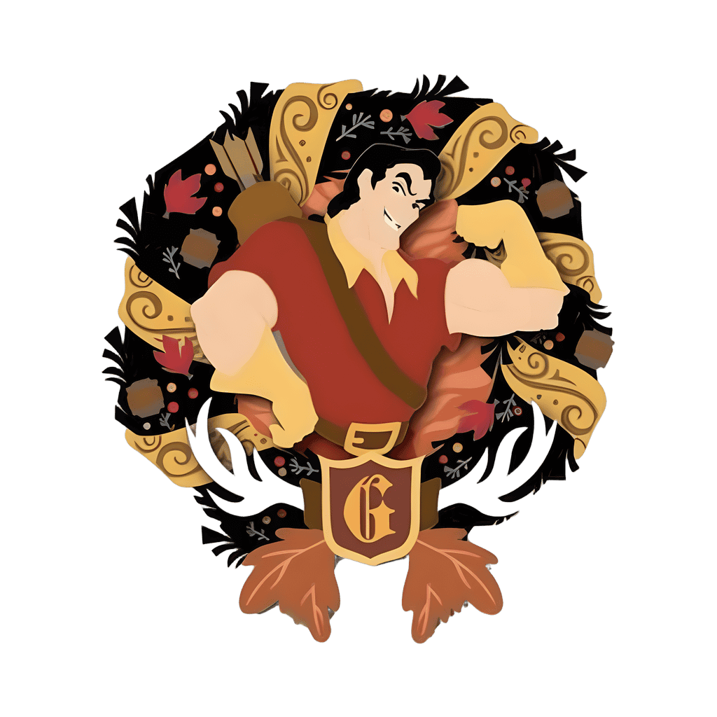 Gaston Disney pin