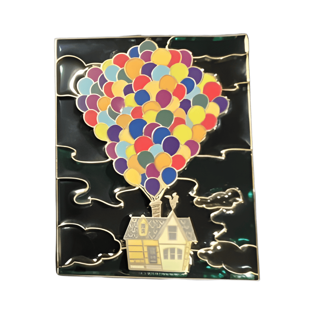 Pixar's Up - Stained Glass House Disney pin