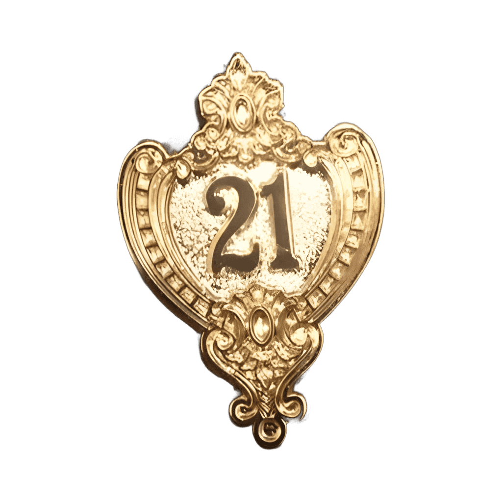 21 Royal Street Logo Disney pin