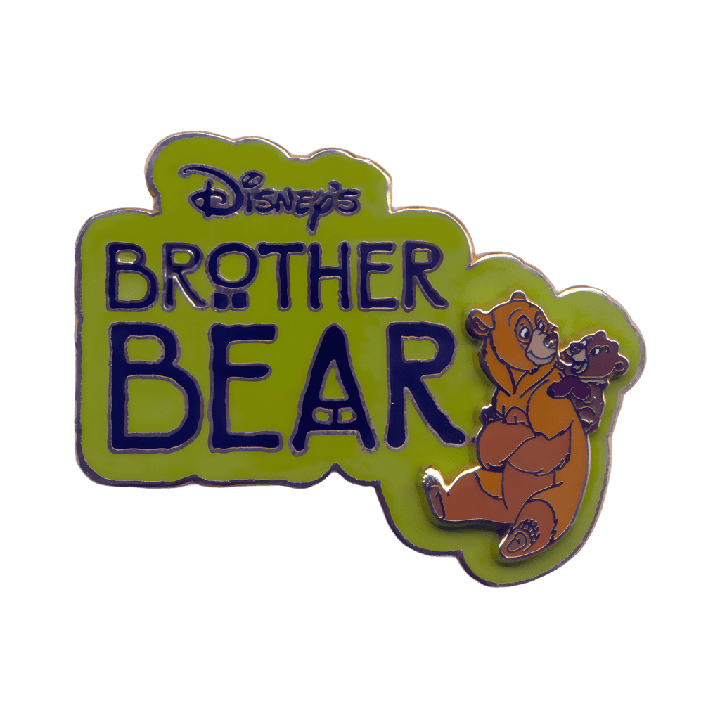 Koda & Kenai Green Logo Pin Disney pin