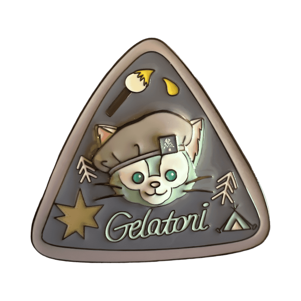 Gelatoni Badge Disney pin