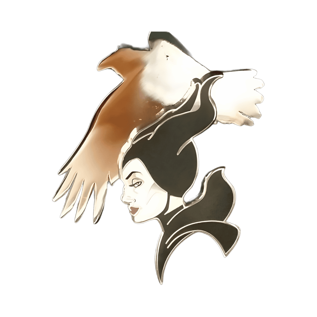 Maleficent & Diaval Disney pin