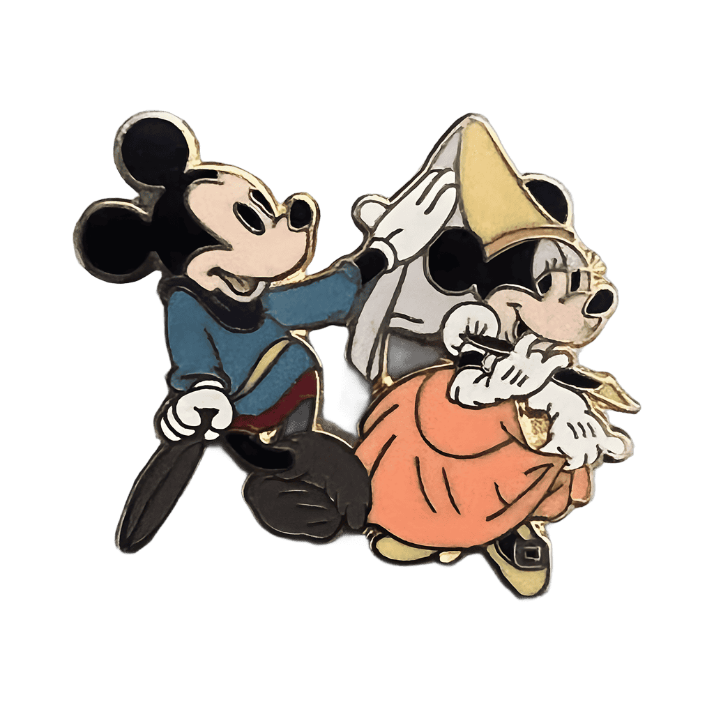 Mickey and Minnie Disney pin