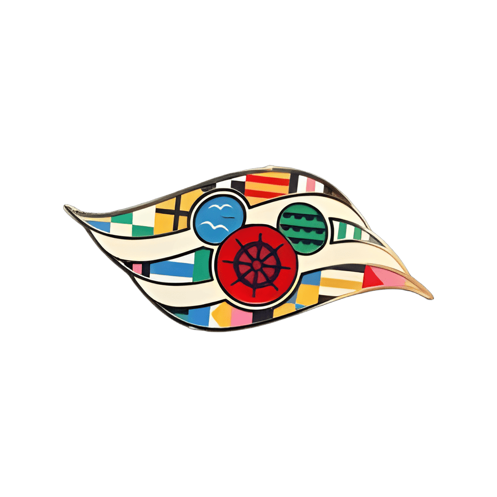 Disney Cruise Line - 2025 Flag Wave Pin - Multiple Countries Disney pin