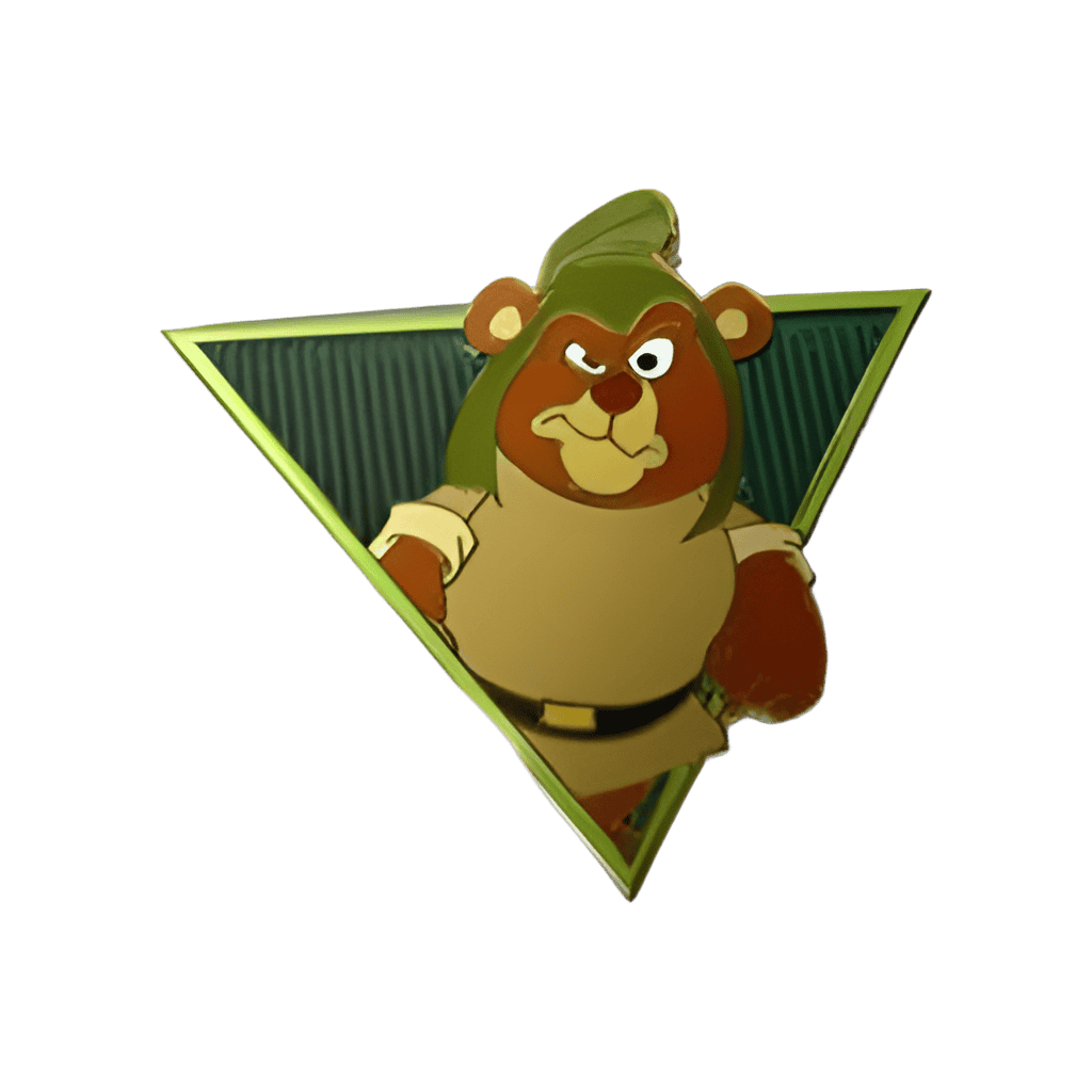 Gruffi Gummi Disney pin