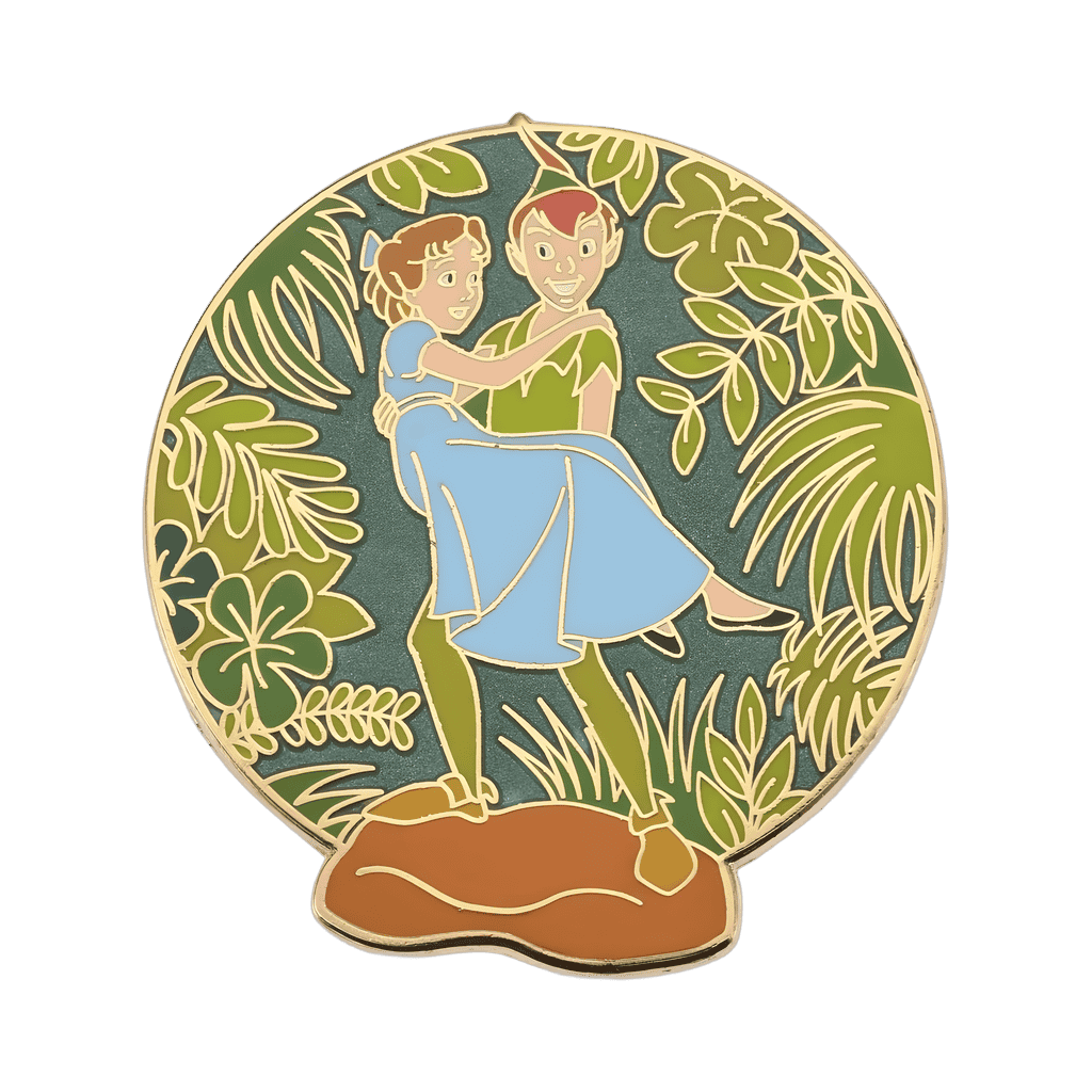 Peter Pan and Wendy Disney pin