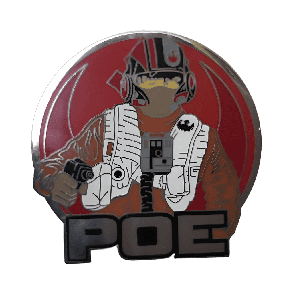 Poe Dameron Disney pin