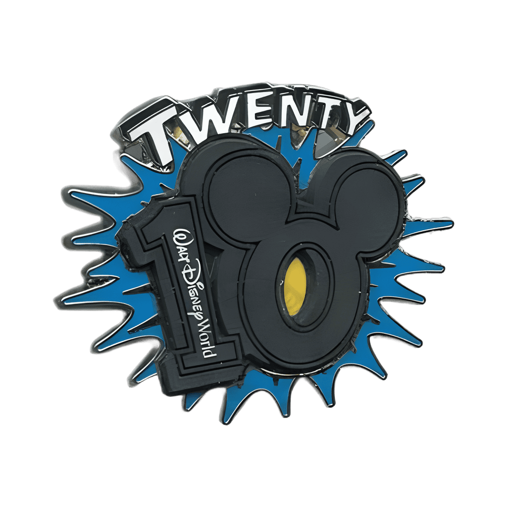 2010 Free-D Logo with Mickey Ears Disney pin