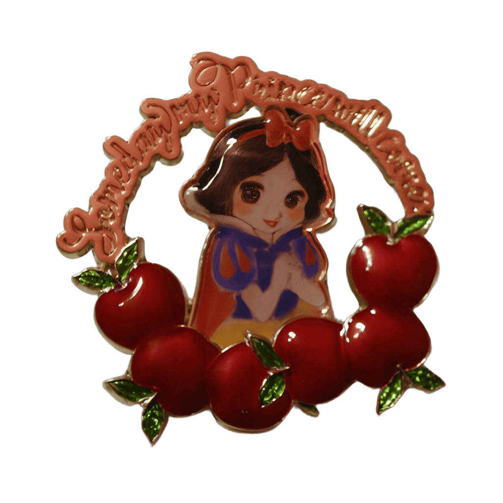 Snow White in Apple Wreath Disney pin