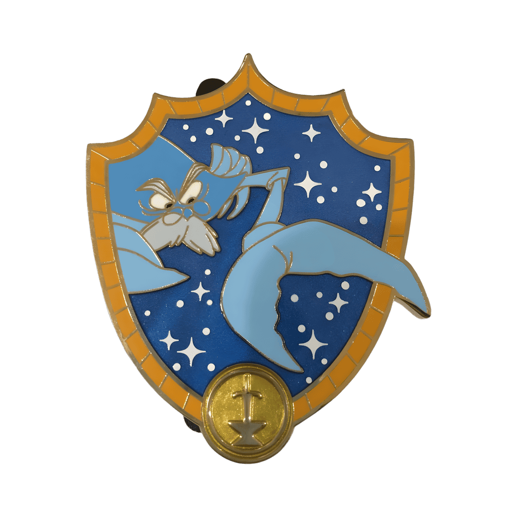 Crab Merlin Disney pin