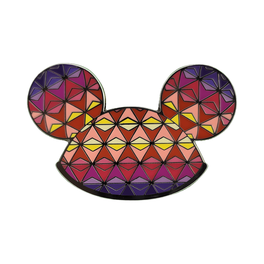 Spaceship Earth Sunset Mickey Ear Hat Disney pin