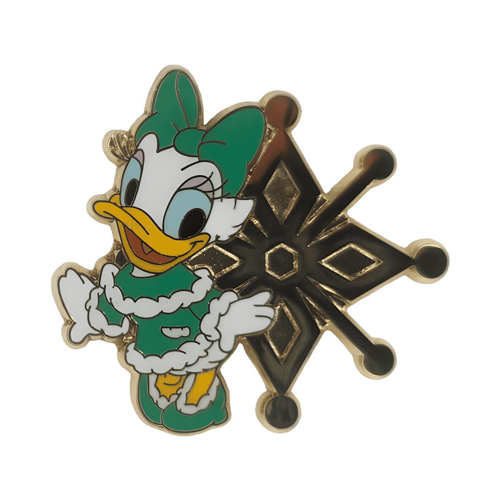 Gold Snowflake - Daisy Disney pin