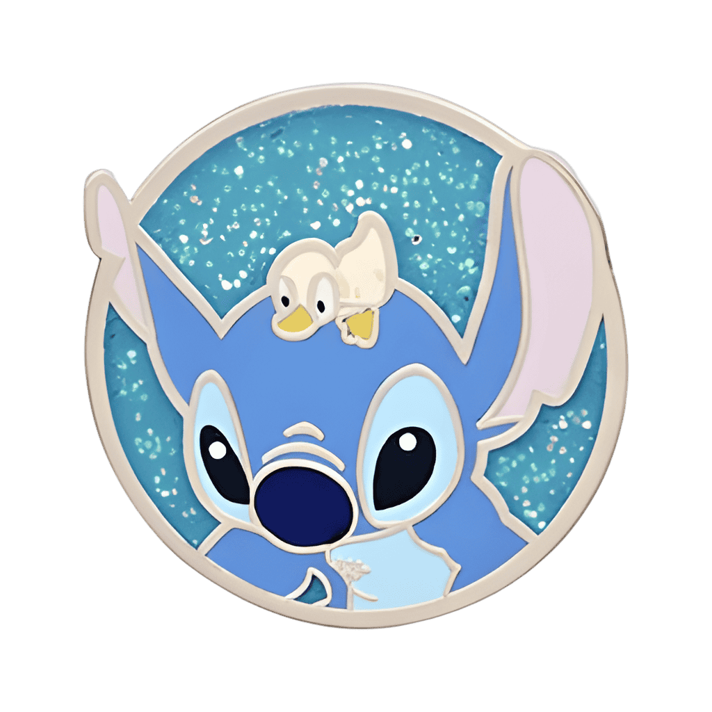 Stitch with Duckling Disney pin