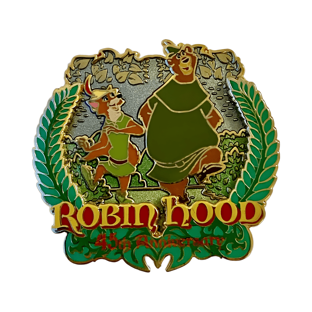 Robin Hood and Little John Disney pin
