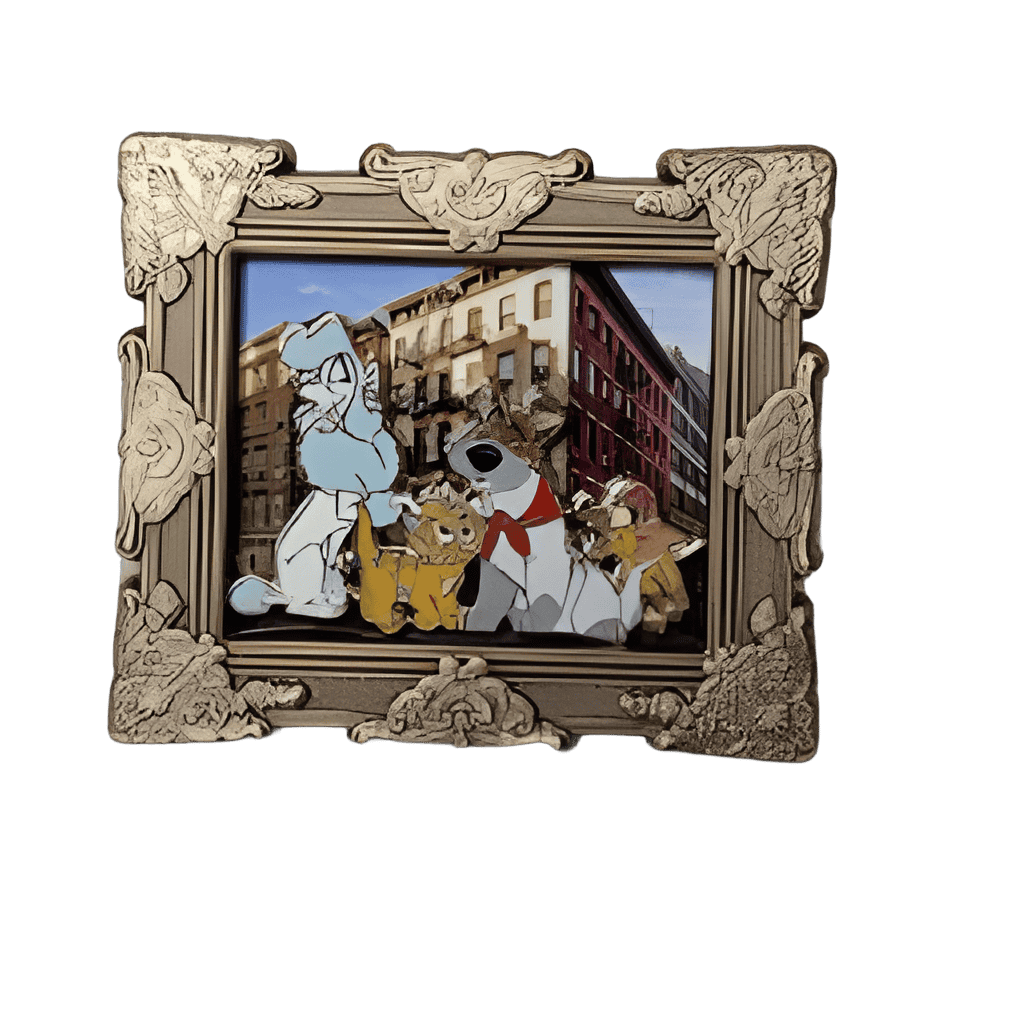 USA — Oliver & Friends Disney pin