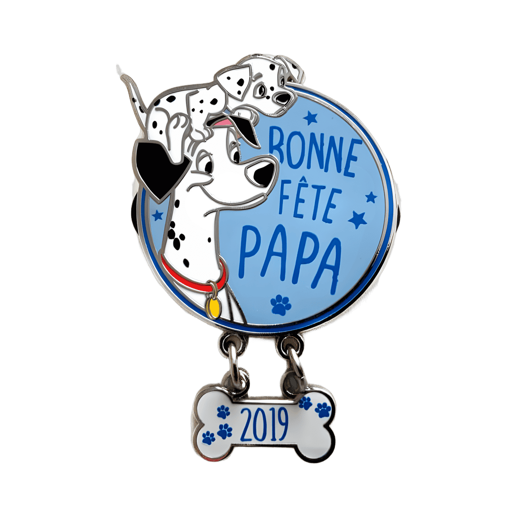 2019 Bonne Fête Papa, 101 Dalmatians Disney pin