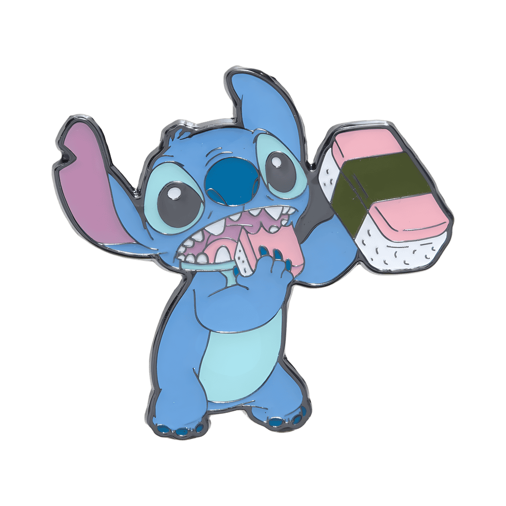 Spam Musubi Stitch Disney pin