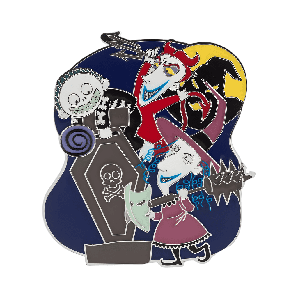 Lock, Shock, and Barrel with Weapons Disney pin
