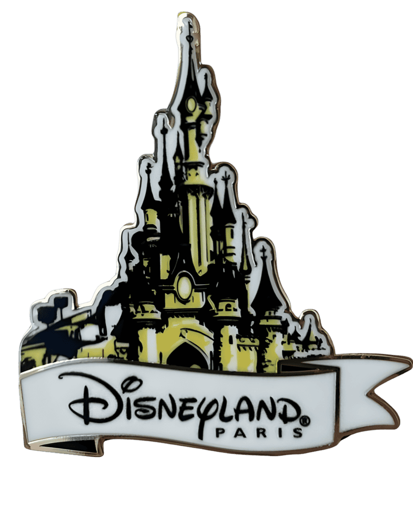 Golden Castle Disney pin