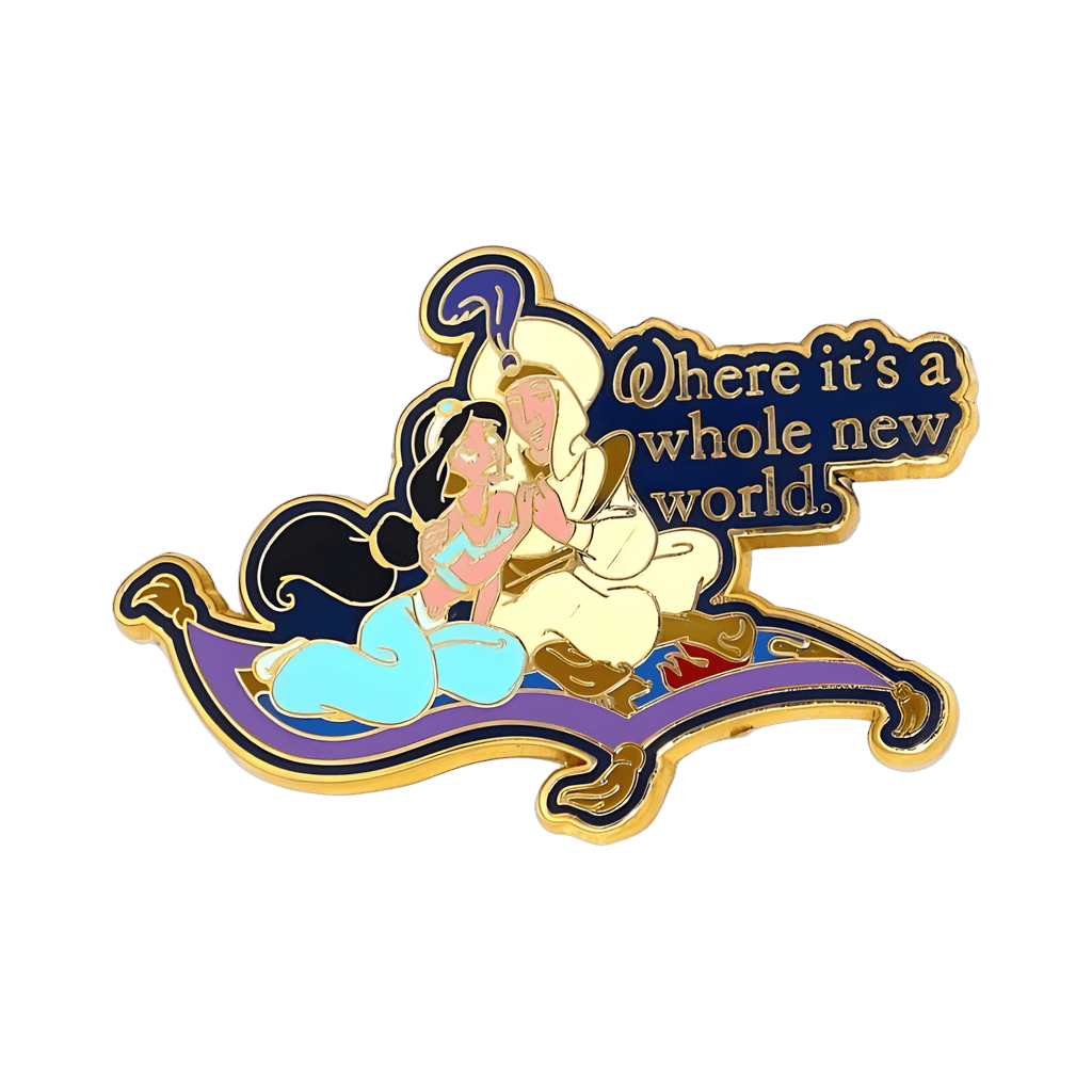 Where It's A Whole New World Disney pin